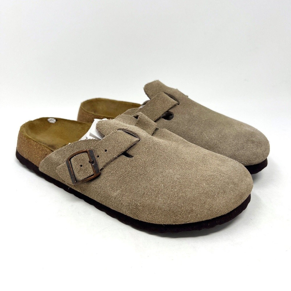 Birkenstock Betula Boston Suede Leather Clogs Shoes EU Size 38 Women’s 7-7.5